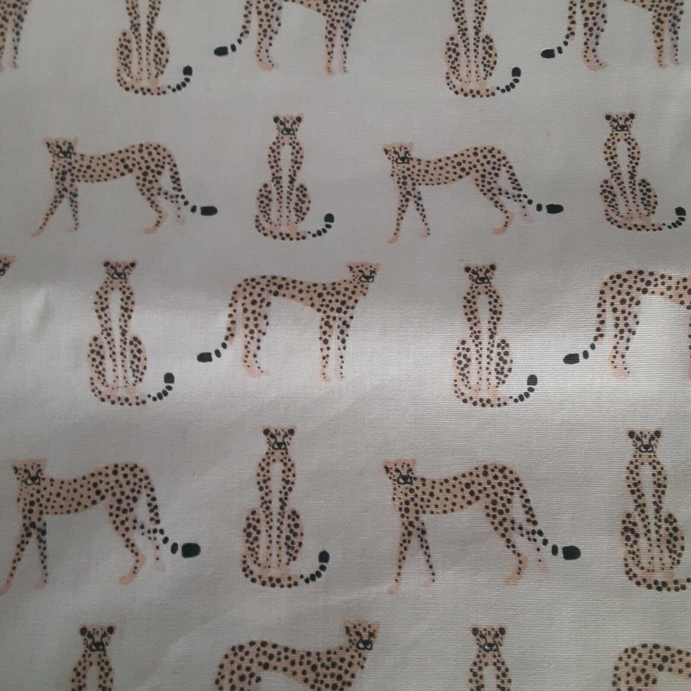 The Spring Shop Cheetah Table Runner Blush Eclectic